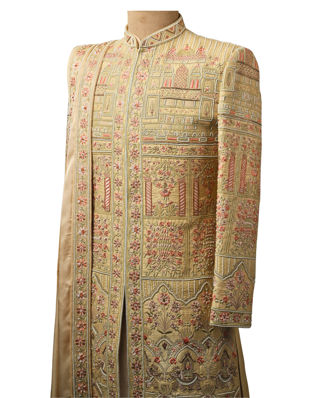PALACE OF HERITAGE - Craft  Hand Embroidery + Zari Work + Architectural Heritage Motifs